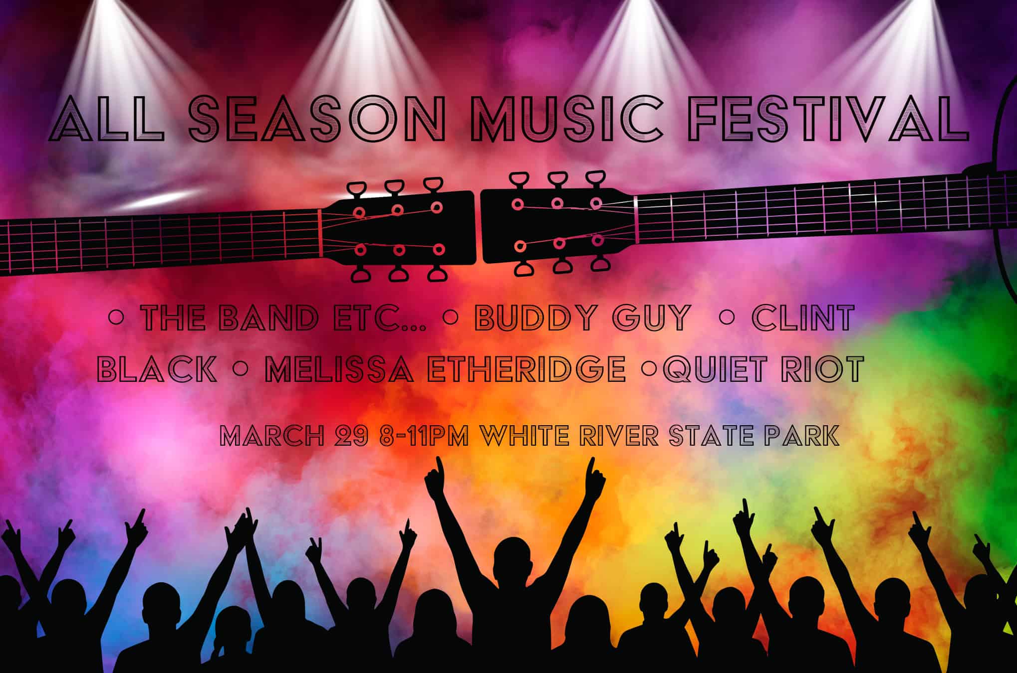 All Season Music Festival Banner/Flyer