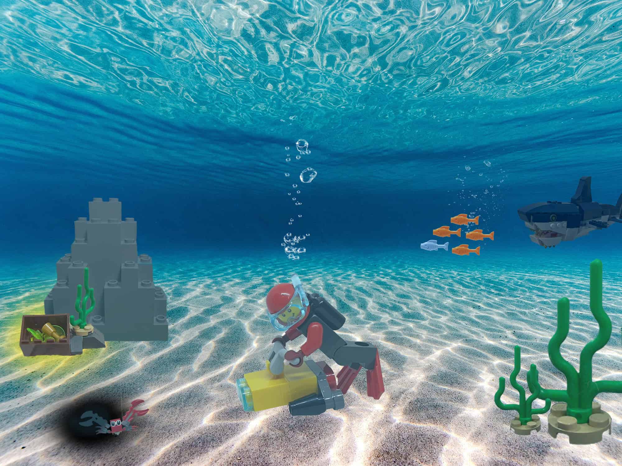 Lego Sea Search