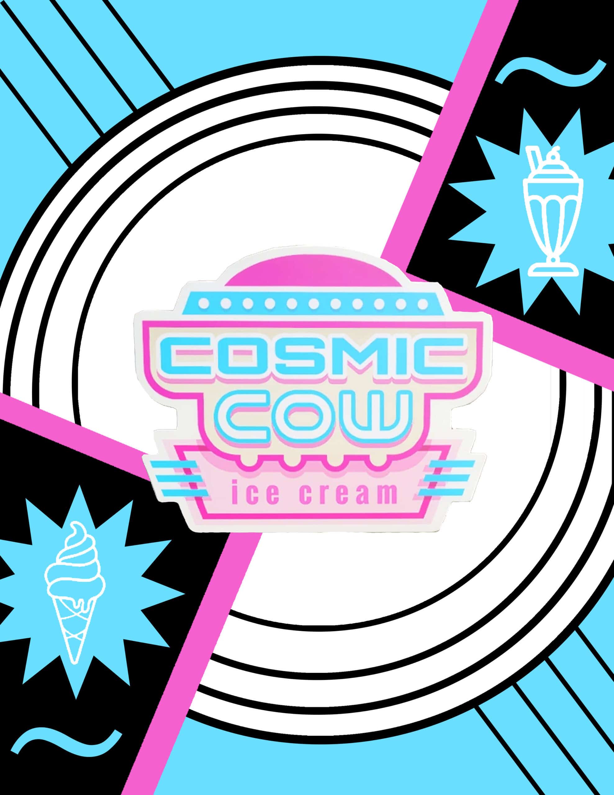 Cosmic Cow Shakes & Shapes